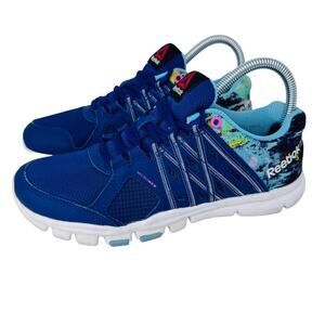 Reebok YourFlex Trainette 8.0 V72516 Blue Splash Running Shoes Womens 7.5